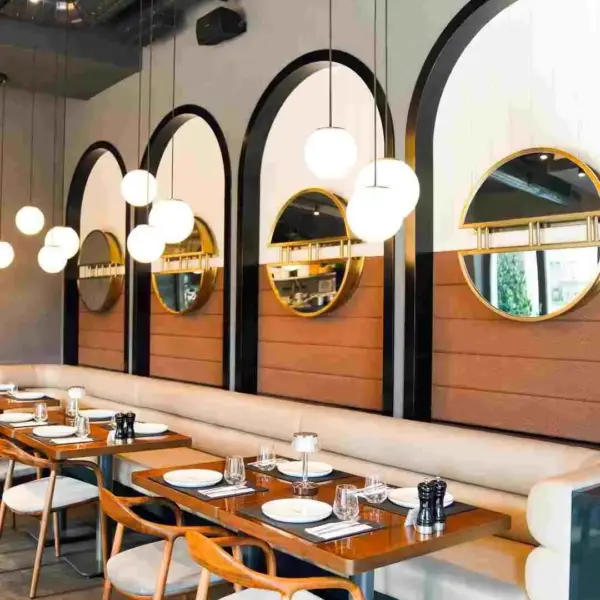 Leta sandalye - Gasto Fisekhane Restaurant project - Leta Contract
